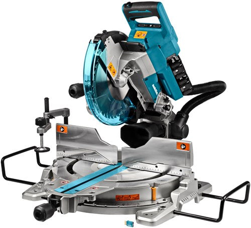 Makita dls111pt2u Troncatrice radiale 2x18 v 260 mm batteria 5,0 ah (2 pz), caricatore rapido duo - dls111pt2u