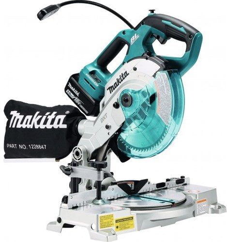Tronzadora makita dls600rte batería 18v 5.0ah li-ion 165 mm