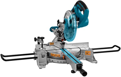 Makita dls714npt2 | 2x18v| troncatrice radiale | 190 mm | impostare | 2 batterie | caricatore doppio