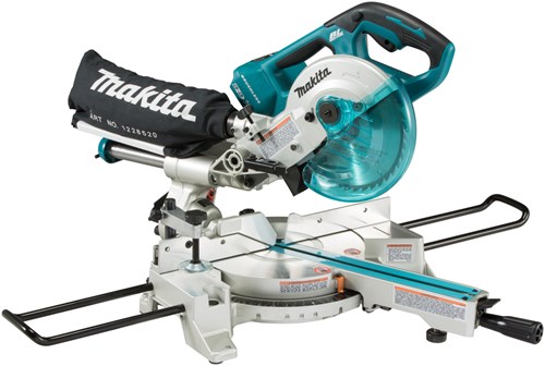 Troncatrice radiale Makita a batteria 190mm 2x18v nuda