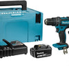 Set combinato Makita dlx2131tj 18v trapano a percussione a batteria dhp482 + avvitatore a percussione dtd152 (batteria 2x 5.0ah) in mbox