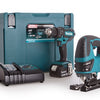 Makita dlx2134tj | trapano a percussione a batteria dhp482 + seghetto alternativo a batteria djv180 | Ioni di litio 18v 5.0ah