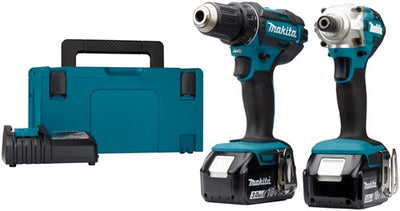 Conjunto combinado makita ddf482 dtd156 18v 3.0ah
