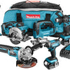 Conjunto combinado Makita dlx6058t de iones de litio de 18 V con 3 baterías de 5,0 Ah