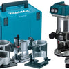 Fresatrice a batteria Makita drt50zjx3 18v li-ion | senza batterie e caricabatterie in m-box