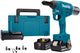 Makita drv150rtj | pinza per rivetti ciechi a batteria |18v | 5.0ah | ioni di litio | mbox