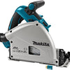 Sega circolare a immersione Makita a batteria 165mm 2x18v aws nuda