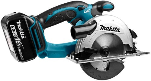 Sierra circular inalámbrica Makita dss501rtj | 18v 5.0ah li-ion - dss501rtj