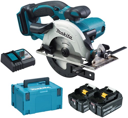 Sierra circular inalámbrica Makita dss501rtj | 18v 5.0ah li-ion - dss501rtj