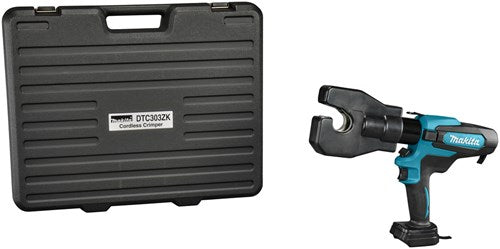 Imp Makita DTC303ZK Pinza per crimpare cavi | 18v| 120 kn | 42 mm | senza batterie e caricabatterie | nel caso - dtc303zk