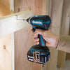 Makita dtd153zj 18v slagschroevendraaier koolborstelloos | zonder accu's en lader