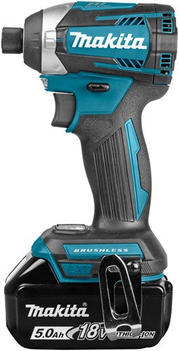 Avvitatore a percussione brushless Makita dtd154rtj 18v batteria 5.0ah 175nm