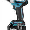 Avvitatore a percussione Makita dtd156rtj 18v | incluse batterie 2x5.0ah, caricabatterie rapido, mbox
