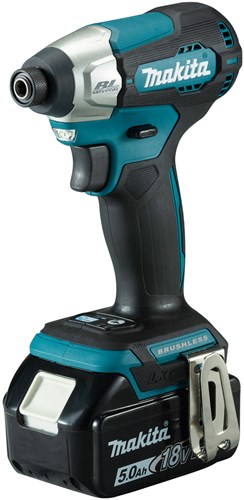 Makita dtd157rtj | avvitatore a percussione a batteria | 18v| 2 batterie da 5,0 Ah + caricabatterie rapido