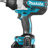 Makita dtw1002rtj 18v slagmoersleutel 1000 nm 5,0ah accu (2 st), snellader, mbox