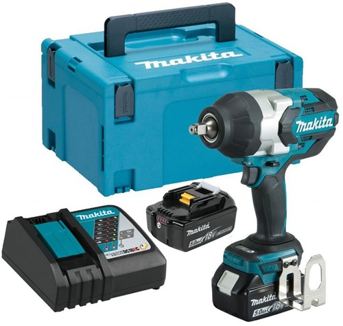 Llave de impacto a bateria makita 1 2 18v 5.0ah
