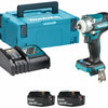 Makita dtw302rtj | llave de impacto a batería | 18v | 2 baterías de 5,0 ah + cargador rápido | en mbox