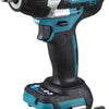 Makita dtw700zj 18 v slagmoersleutel 1 2 700nm met frictiering en gat voor borgpen | zonder accu's en lader in m-box - dtw700zj
