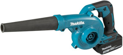 Makita dub185rt | Soffiatore a batteria 18 V, batteria 5,0 Ah (1 pz), caricabatterie rapido, in scatola