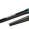 Makita dub186sfx1 | accu blazer | 18v | verlengde blaasmond + extra blaasmond | + 3.0ah accu en oplader - dub186sfx1