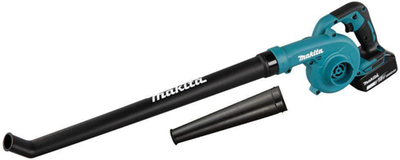 Makita dub186sfx1 | soplador de batería | 18v | boquilla de soplado extendida + boquilla de soplado adicional | + batería de 3.0ah y cargador - dub186sfx1