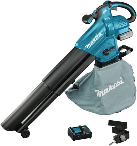 Makita dub187t001 | lxt bladblazer -zuiger 18v in doos (1x 5.0ah accu + dc18wc lader) - dub187t001