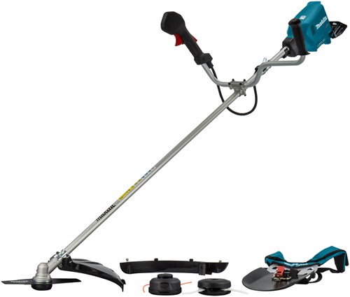 Desbrozadora Makita dur369az 2x18 v mango en U sin pilas ni cargador - dur369az