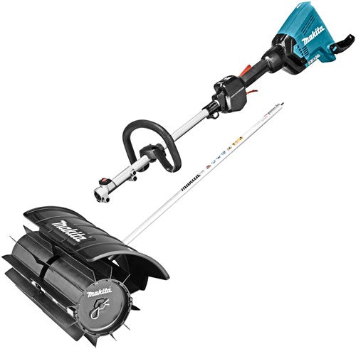 Makita dux60zx16 | Impianto combinato 2x18 v + spazzatrice a rulli in gomma | senza caricabatteria