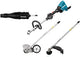 Makita dux60zx9 | Impianto combinato 2x18 v + accessorio decespugliatore, molatore e soffiatore | senza caricabatteria