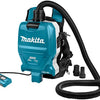 Aspiradora de mochila makita 40v max desnuda
