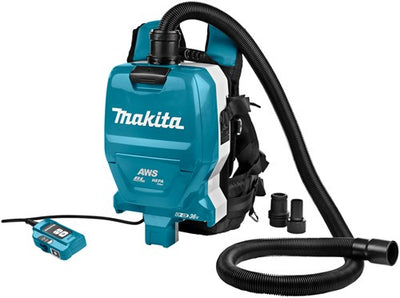 Aspiradora de mochila makita 40v max desnuda