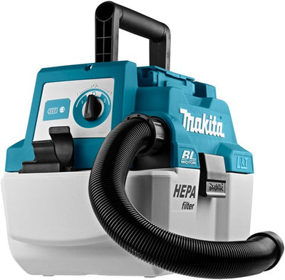 Aspirador a batería makita 18v desnudo