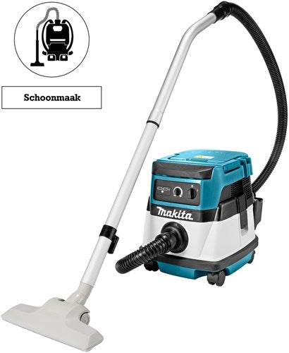 Makita dvc860lz modello base aspirapolvere ac dc lxt 2 x 18v | senza batterie e caricabatterie