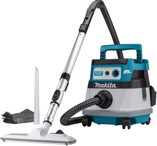 Aspiradora Makita dvc865lzx3 2x18 v para el mercado de la limpieza | sin pilas ni cargador, en caja - dvc865lzx3