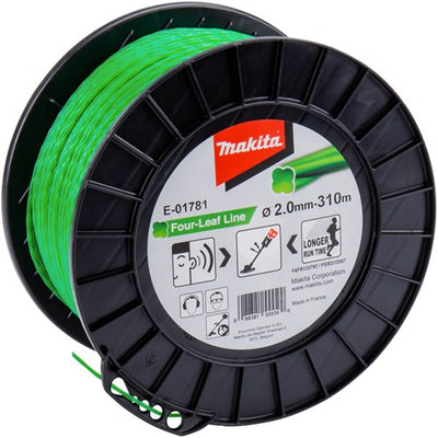 Makita accessories mowing line 2x310mtr grn - e-01781 - e-01781
