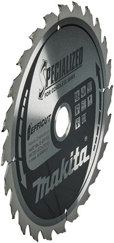 Accessori Makita lama per sega circolare legno | efficut 235x30x2,2 24t 20g - e-01915 - e-01915