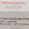 Accessorio Makita perno 35mm geg. -f-31854