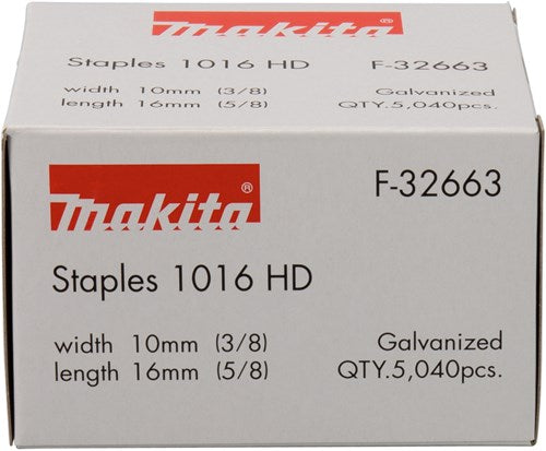 Accesorios Makita no galvanizados de 16mm. 1016hd-f-32663