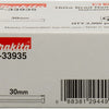 Makita accessories brad length 30mm version galvanized wire thickness 1.61mm - f-33935