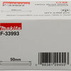 Accesorios Makita longitud del clavo versión 50 mm espesor de alambre galvanizado 1,61 mm - f-33993