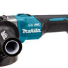 Makita ga005gu201 xgt 40 v accu haakse slijper | 125 mm | incl. 2x 4.0ah accu en snellader - ga005gu201