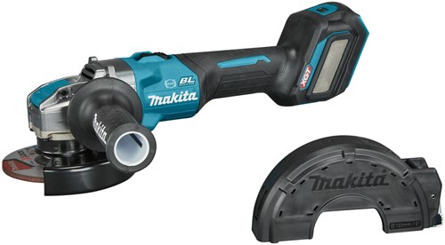 Makita ga041gz | 40v máximo | amoladora angular | 125 mm | bloqueo x | cuerpo | sin pilas ni cargador | con interruptor de bloqueo - ga041gz