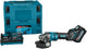 Makita ga050gt101 | amoladora angular inalámbrica | 125 mm | 40v máximo | conjunto | 5.0ah de iones de litio | mbox