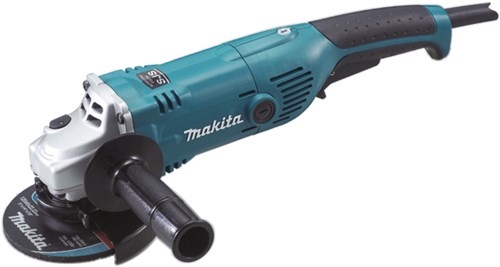 Makita ga5021c | amoladora angular con interruptor de bloqueo | 230v | 125 mm | en caja - ga5021c