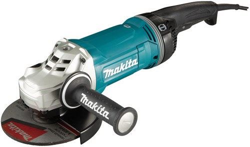 Makita ga7070x1 | amoladora angular | 230v | 180 mm | 2800 vatios con interruptor de bloqueo