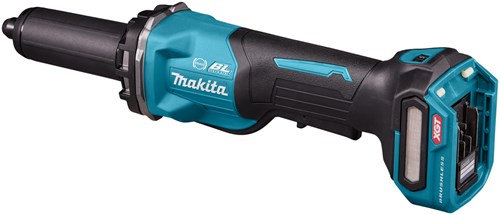 Smerigliatrice diritta a batteria Makita GD002GZ con interruttore di sicurezza | 40v| senza batterie e caricabatterie - gd002gz