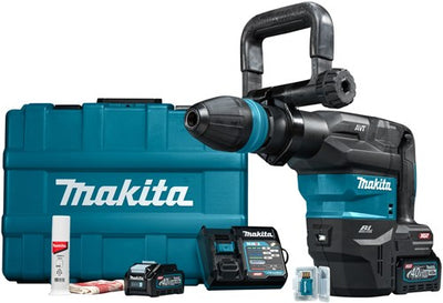 Martello demolitore a batteria Makita SDS-Max XGT 40V Max 4.0Ah