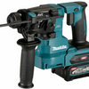 Makita hr010gd201 | martillo combinado | 40v máximo | sds-plus | conjunto | 2x 2,5ah | extracción de polvo en m-box