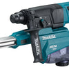 Martillo combinado Makita 230v con unidad de extracción de polvo