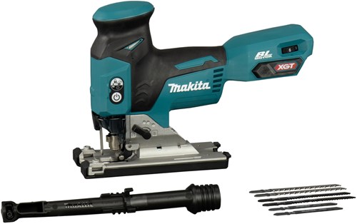 Makita JV001GZ 40V Max Sierra de calar inalámbrica Cuerpo con mango en T | sin pilas y cargador en caja